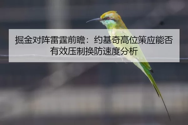 掘金对阵雷霆前瞻：约基奇高位策应能否有效压制换防速度分析